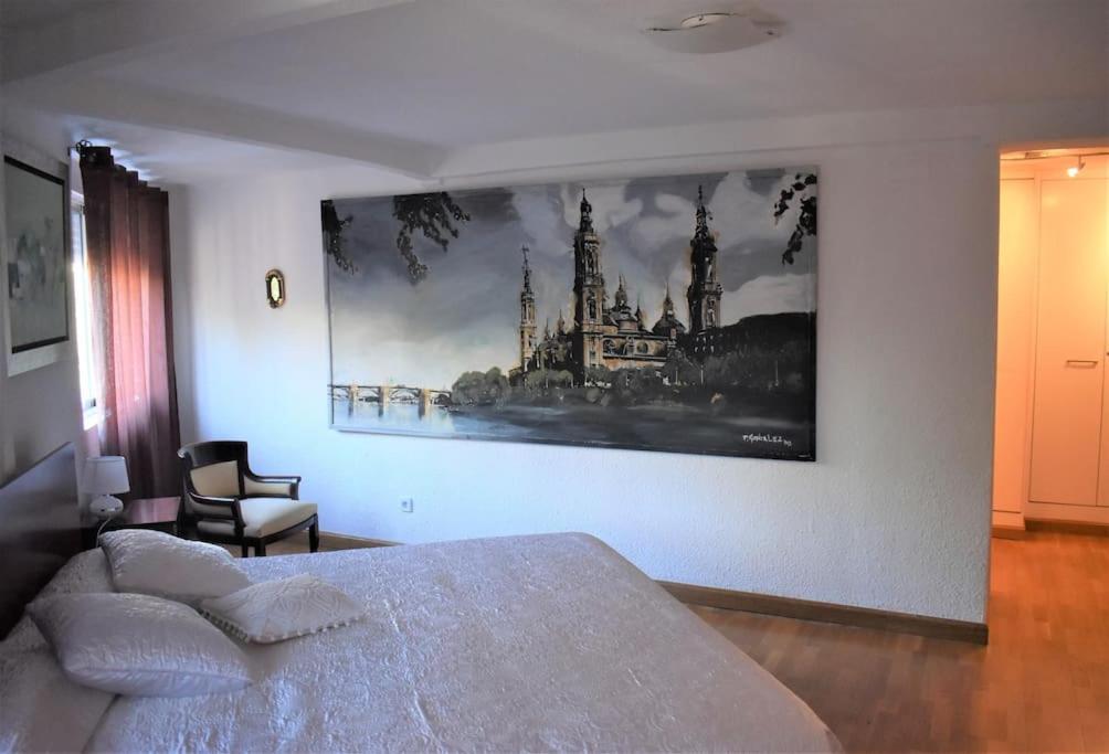 Casa Con Terrazas Leilighet Zaragoza Eksteriør bilde
